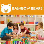 Rainbow Counting Bears STEM Toy | Sorting & Math Learning Game for Kids