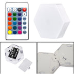 Bright Autism Tap Tap LED Lights 6 Pc | Sensory Wall Light Tiles for Kids