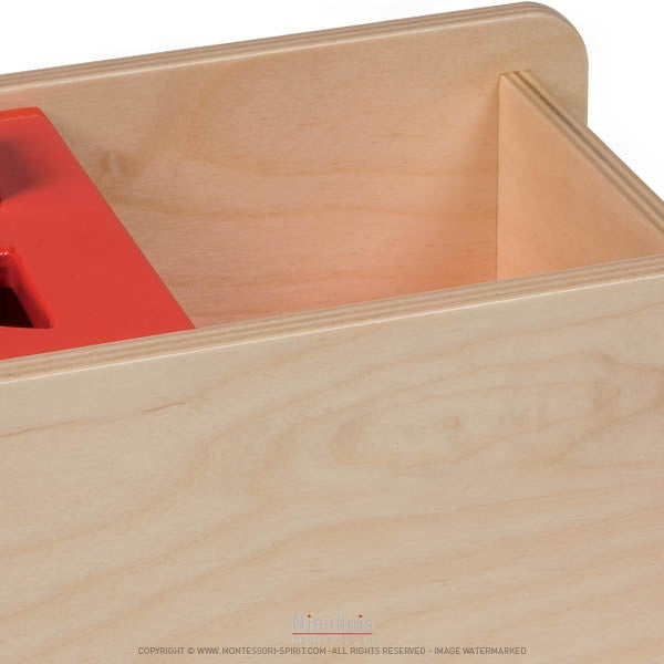 Wooden 3D Shape Box | Montessori Shape Sorting Toy for Toddlers 9M+