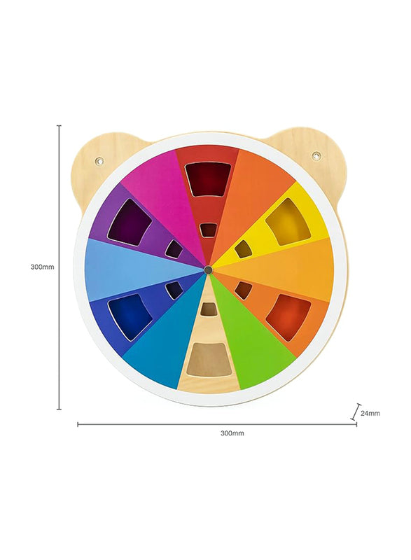 Sensory Overlaying Colors Wall Toy | Montessori Color Mixing Learning Board for Kids 18M+