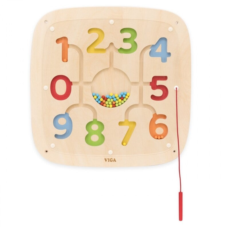 Counting & Color Sorting Wall Panel | Montessori Number Learning Toy for Kids