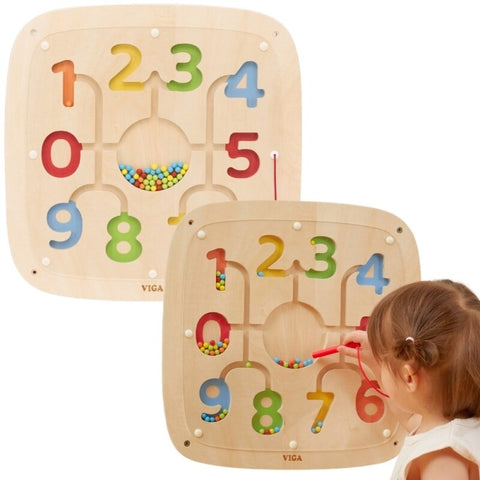 Counting & Color Sorting Wall Activity Panel