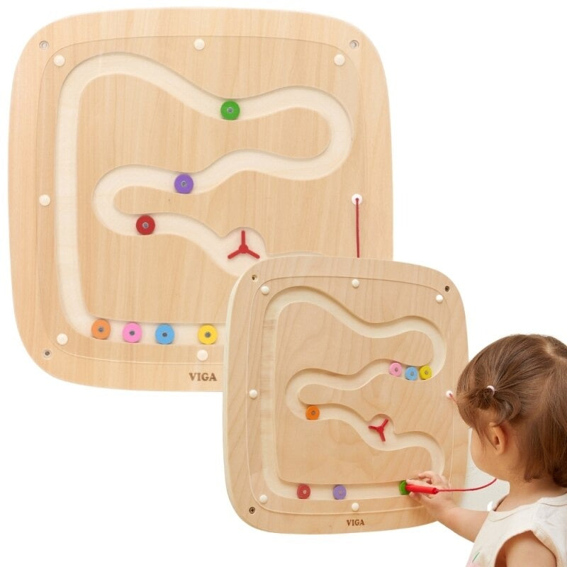 Gravity Flow Wall Activity Panel | Montessori STEM Learning Toy for Kids