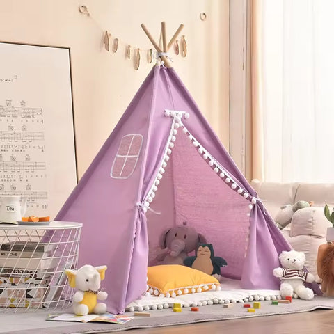 Kids Play Teepee Tent Playhouse