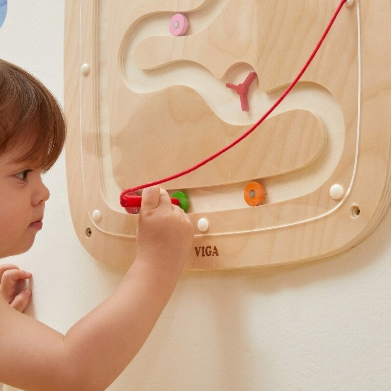 Gravity Flow Wall Activity Panel | Montessori STEM Learning Toy for Kids