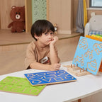 Transportation Tracing Board Kids | Montessori Pre-Writing & Learning Toy
