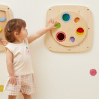 Color Mix Wall Activity Panel | Montessori Color Mixing Learning Toy for Kids