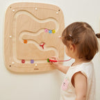 Gravity Flow Wall Activity Panel | Montessori STEM Learning Toy for Kids