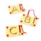 Magnetic Writing Boards Capital Letters | Alphabet Tracing Learning Toy for Kids
