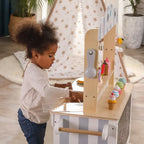 Ice Cream Mobile Shop Kids | Wooden Pretend Play Ice Cream & Candy Cart