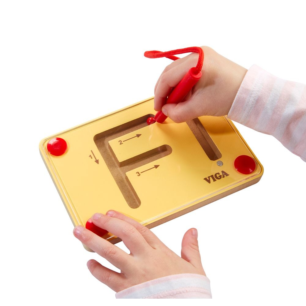 Magnetic Writing Boards Capital Letters | Alphabet Tracing Learning Toy for Kids