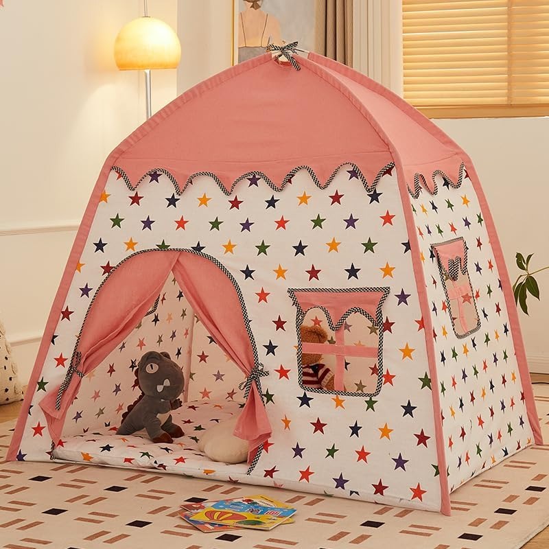 Kids Large Play Tent Castle Playhouse | Indoor Outdoor Kids Tent