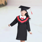 PhD Doctor Costume for Kids | Graduation Gown Set with Cap & Tassel