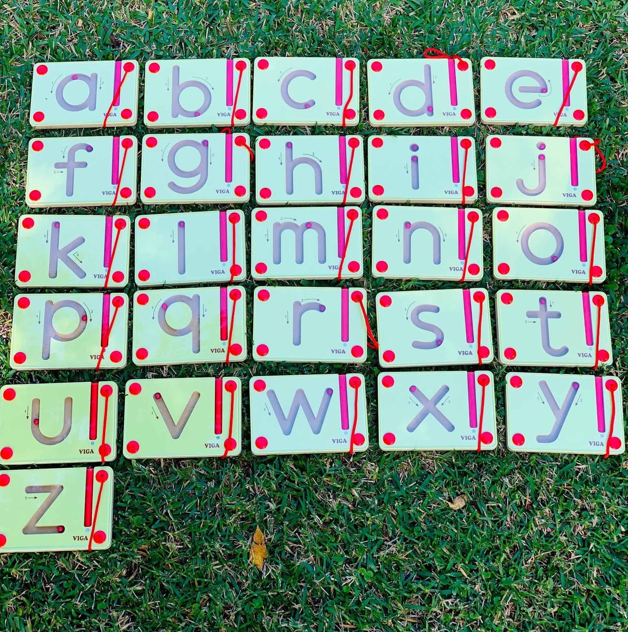 Magnetic Writing Boards Lowercase Letters | Tracing Alphabet Learning Toy for Kids