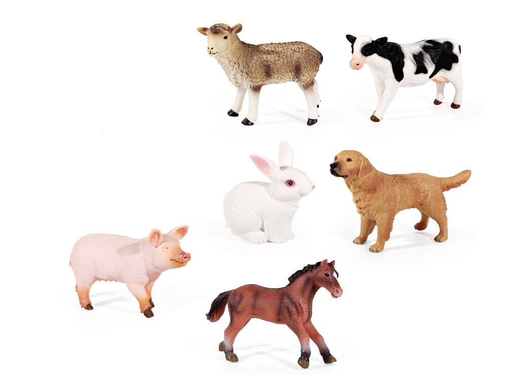 Farm Animals Giant Set of 12 | Educational Animal Toys for Kids & Toddlers