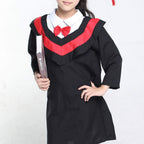 PhD Doctor Costume for Kids | Graduation Gown Set with Cap & Tassel
