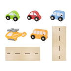Parking Garage Toy Set Kids | Multi-Level Car & Helicopter Play Garage Station