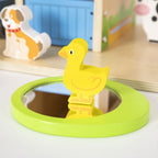 Wooden Farm Playset Kids | Montessori Animal Farm Role Play Toy Set