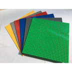 Classic Base Plates 6 Pcs | Building Block Foundation Plates 25x25cm