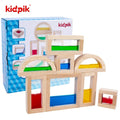 Sensory Liquid Blocks 8 Pcs | Wooden Montessori Sensory Toy for Kids