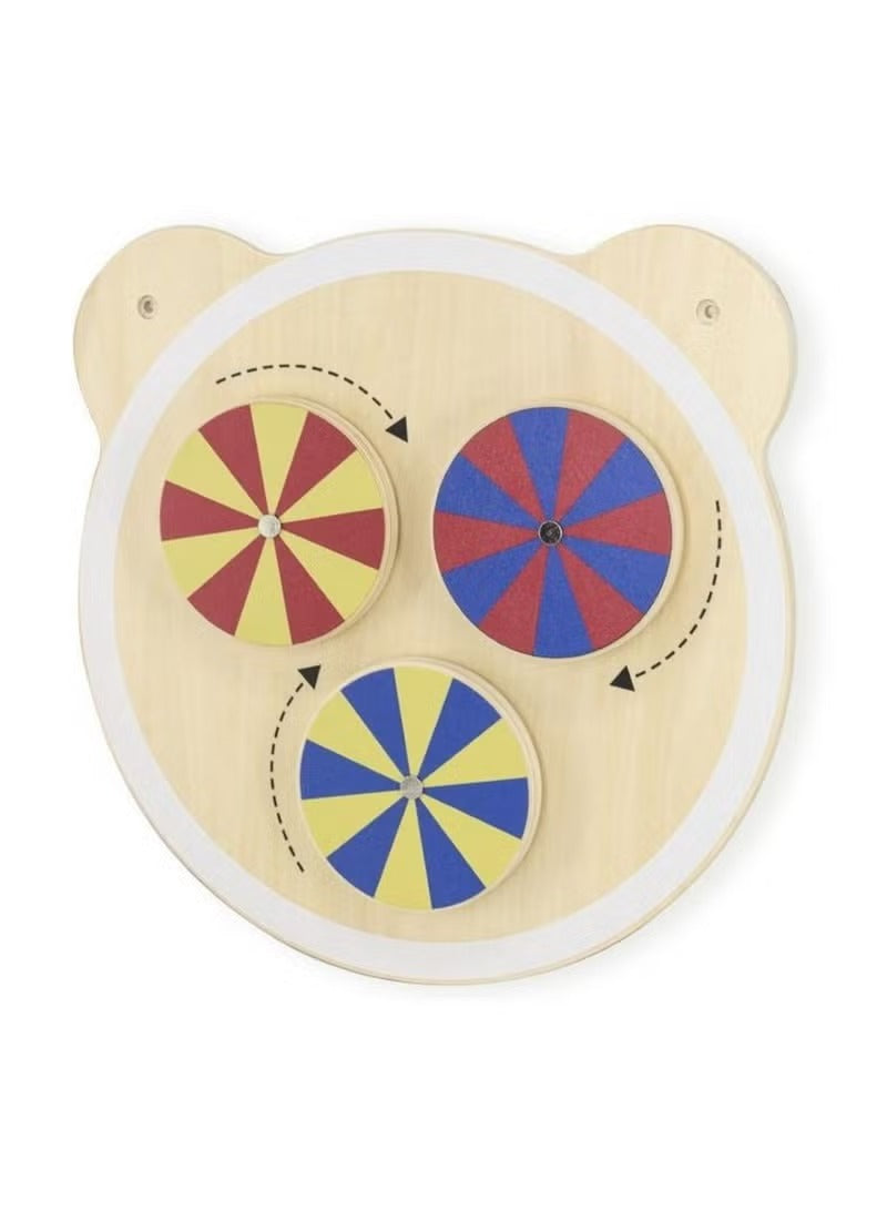 Mixing Colors Wall Toy | Montessori Wooden Color Learning Activity Panel