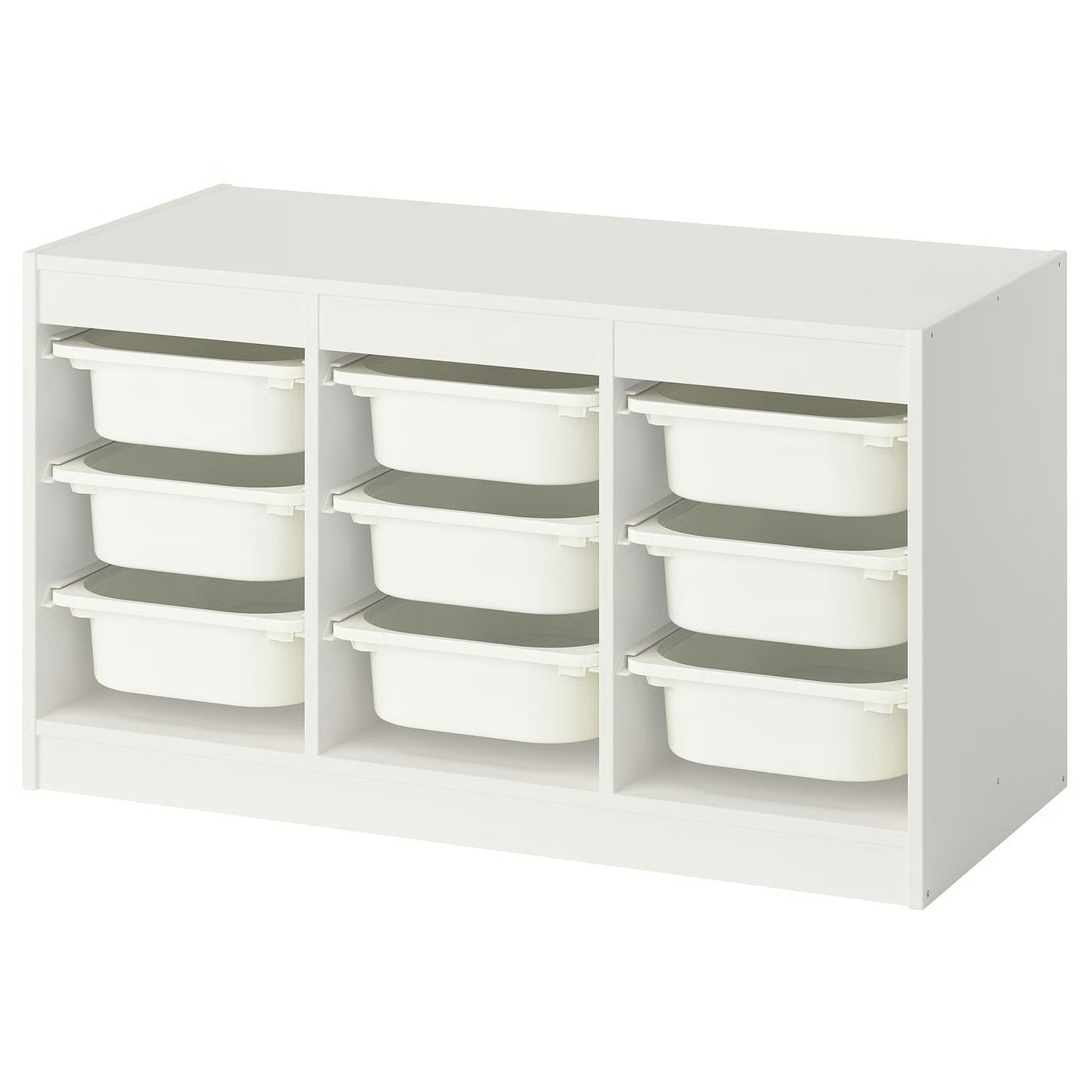 TROFAST Storage Combination | Kids Toy Organizer Rack with Color Bins