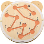Sliding Ball Wall Toy Kids | Montessori Motor Skills Maze Wall Activity Board
