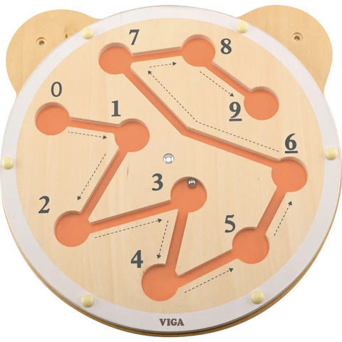 Sliding Ball Wall Toy Kids | Montessori Motor Skills Maze Wall Activity Board