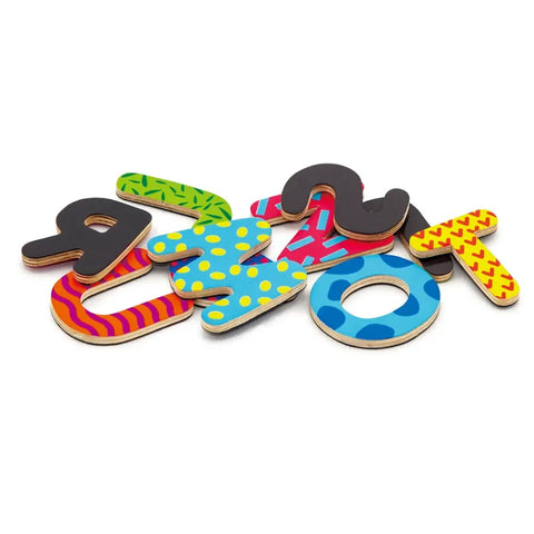 Magnetic Letters & Numbers - 77 pcs