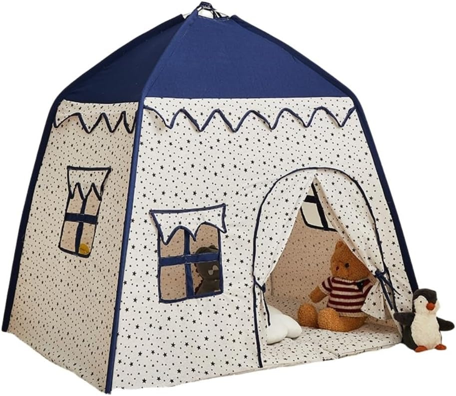 Kids Large Play Tent Castle Playhouse | Indoor Outdoor Kids Tent