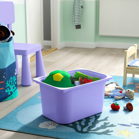 Kids Storage Bin Organizer with 9 Colorful Bins