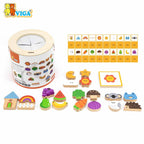 Touch and Find Game Kids | Montessori Sensory Memory & Sorting Toy Set