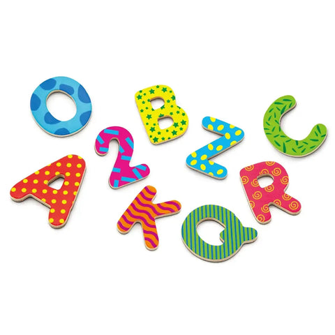 Magnetic Letters & Numbers - 77 pcs