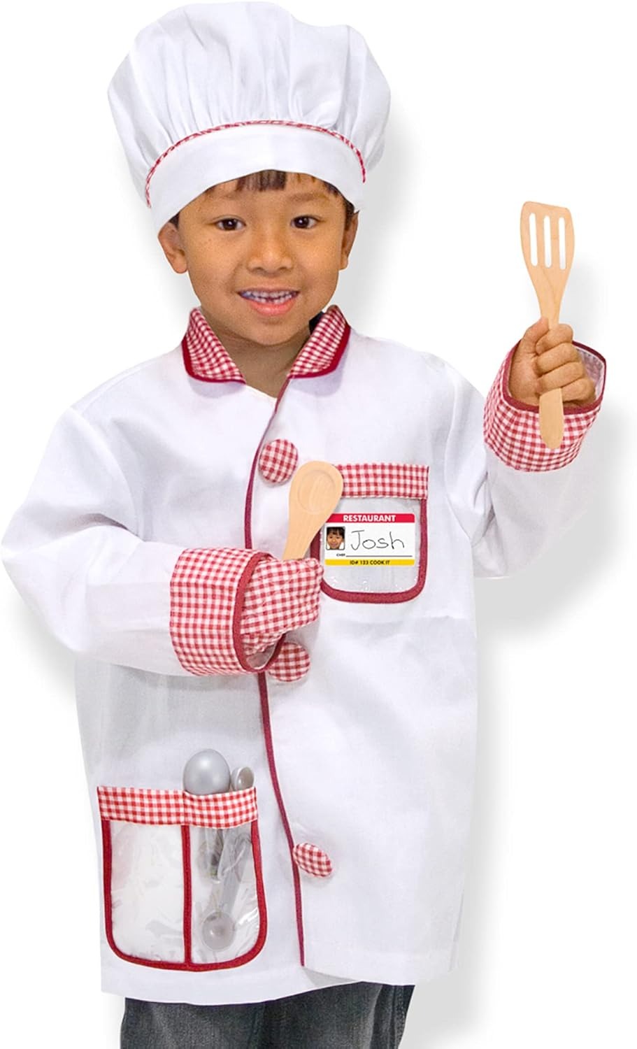 Chef Costume Set for Kids | Role Play Cooking Dress-Up Kit