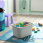 3 Column Classroom Storage Bin Unit | Kids Toy Organizer Rack for Schools & Daycare