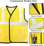 Construction Worker Costume Set for Kids | Engineer Role Play Dress-Up Tool Kit