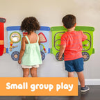 Train Activity Wall Panel Kids | Montessori Sensory Busy Board Wall Toy