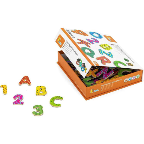 Magnetic Letters & Numbers - 77 pcs
