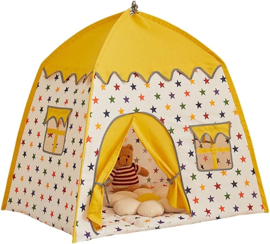 Kids Large Play Tent Castle Playhouse | Indoor Outdoor Kids Tent