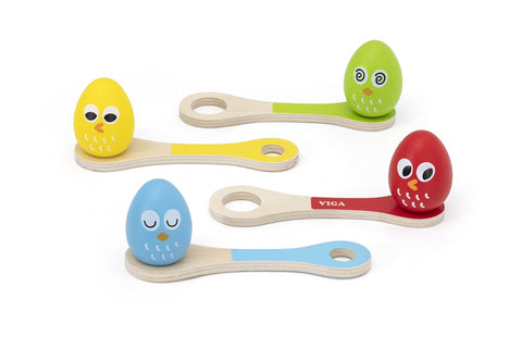 Wooden Egg & Spoon Race Game