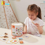 Touch and Find Game Kids | Montessori Sensory Memory & Sorting Toy Set