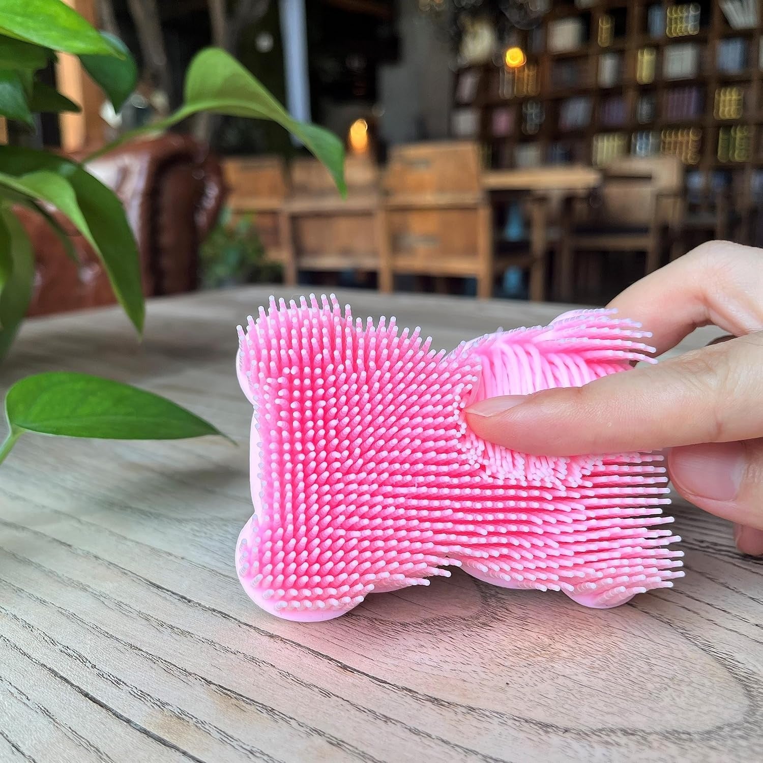 Silicone Massage Sensory Brush | Kids & Therapy Bath Scrub Sensory Tool