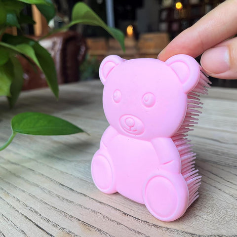Silicone Massage Sensory Brush | Kids & Therapy Bath Scrub Sensory Tool