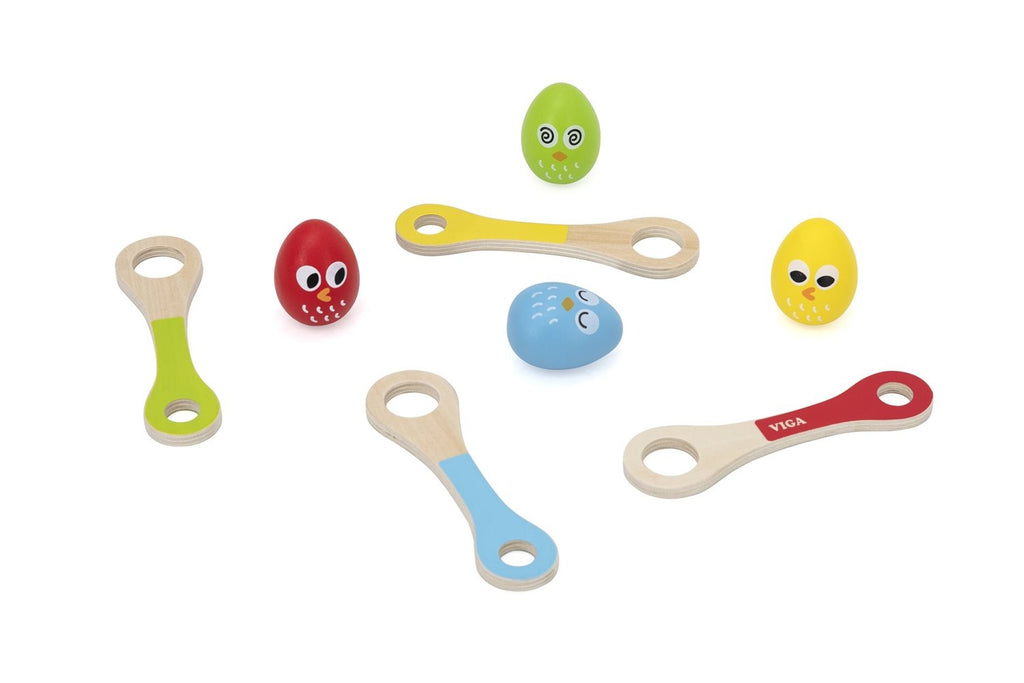 Wooden Egg & Spoon Race Game | Outdoor Balance &amp; Party Game for Kids