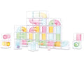 Building Blocks Pipeline 24 Pcs | Marble Run STEM Construction Toy for Kids