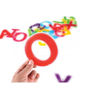 Sensory Liquid Alphabet 26 Pcs | Gel Filled Capital Letters Learning Toy