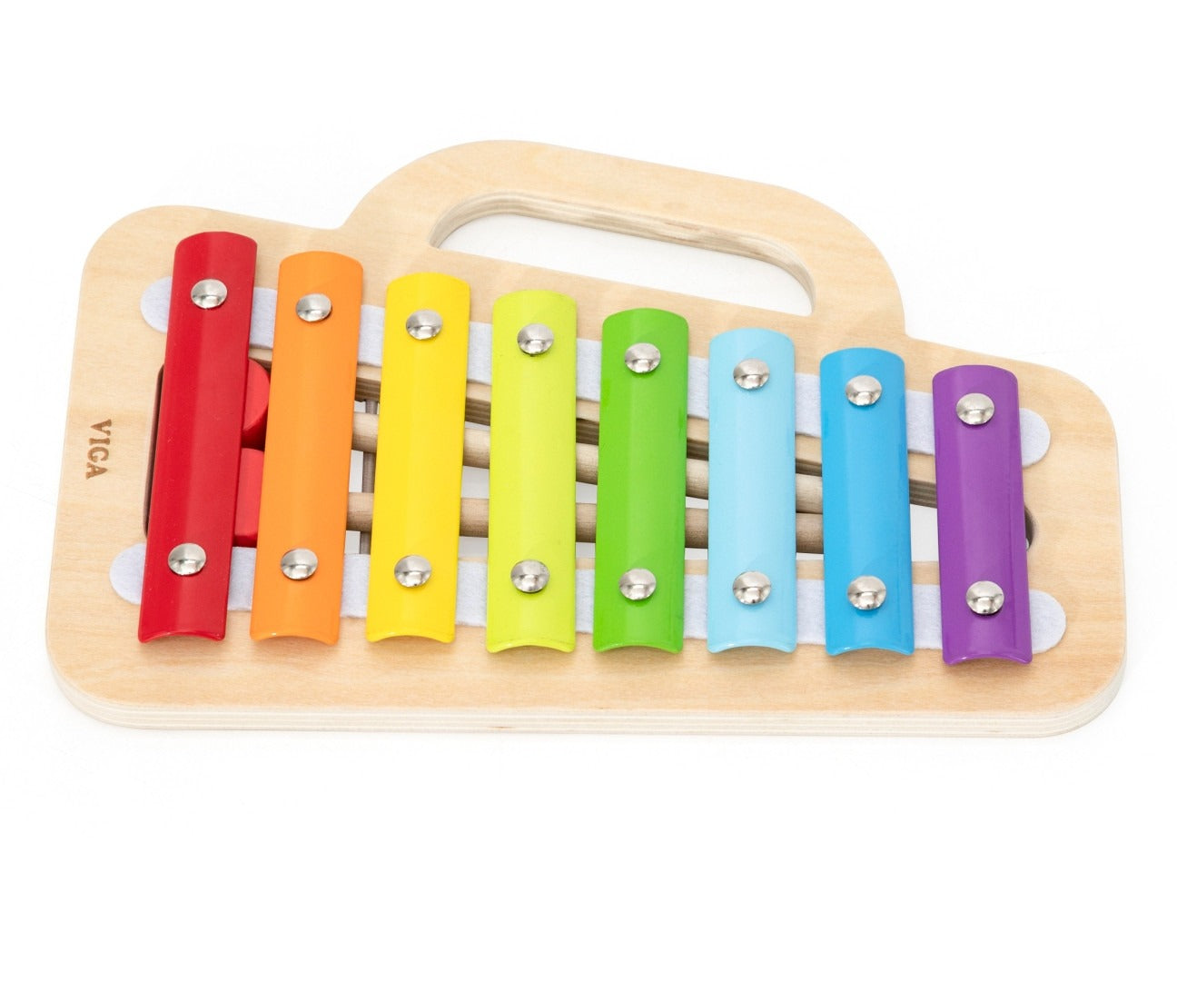 Wooden Xylophone 8 Note Kids Toy | Musical Learning Instrument for Toddlers