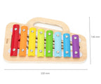 Wooden Xylophone 8 Note Kids Toy | Musical Learning Instrument for Toddlers