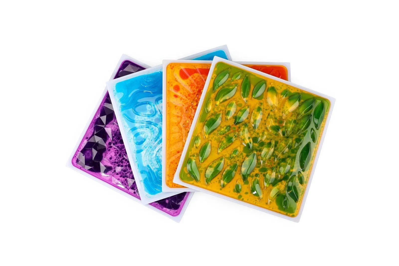3D Texture Liquid Floor Tiles | Sensory Interactive Color Changing Floor Mat