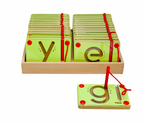 Magnetic Writing Boards Lowercase Letters | Tracing Alphabet Learning Toy for Kids
